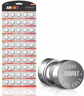 AmVolt LR44 Batteries Review: Premium Alkaline Power Pack for Electronic Devices